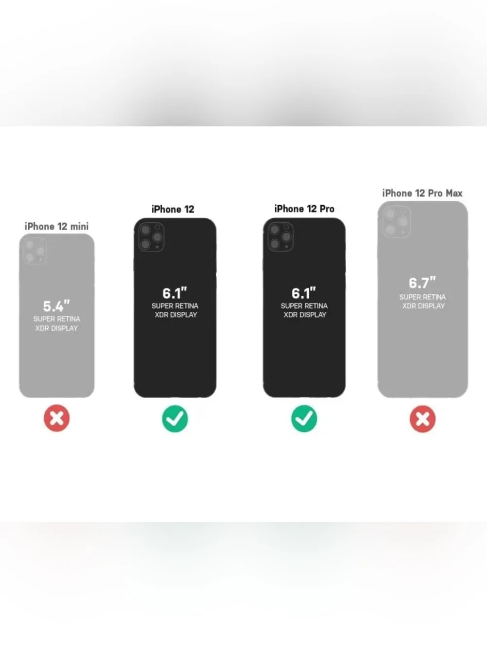 OtterBox Defender Series Screenless Edition Case for iPhone 12 & iPhone 12 Pro - Picture 5 of 5